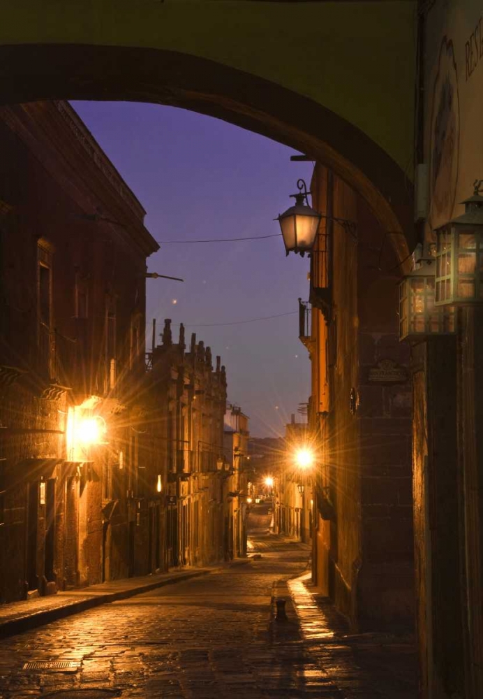 Mexico, San Miguel de Allende Street Lanterns